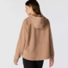 Damska bluza z kapturem z polaru Force Quick-Dry w stylu oversize