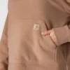 Damska bluza z kapturem z polaru Force Quick-Dry w stylu oversize