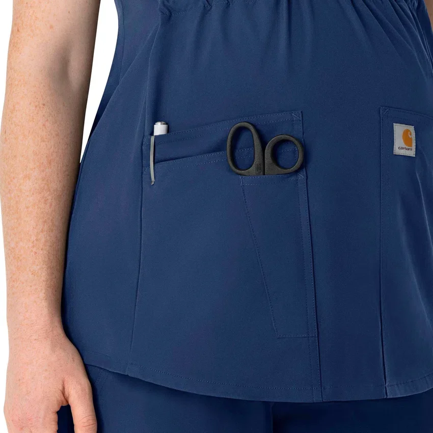Damska bluzka medyczna ciążowa Force Essentials typu Henley
