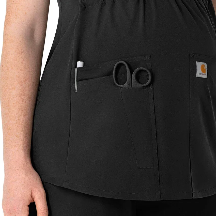 Damska bluzka medyczna ciążowa Force Essentials typu Henley