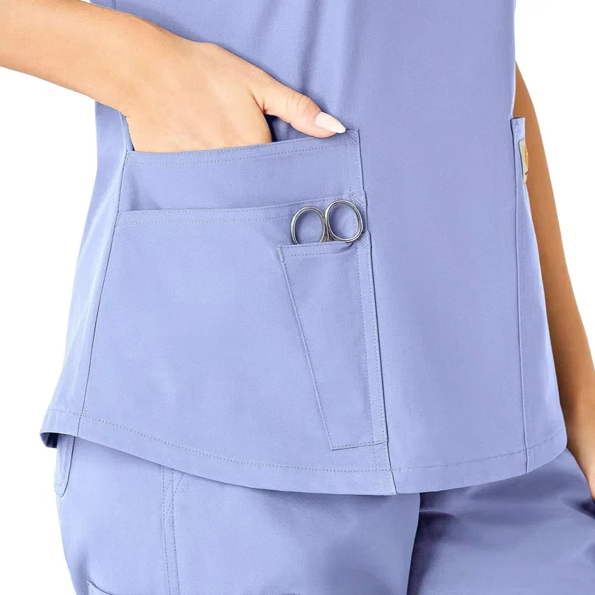 Damska bluzka medyczna Force Essentials z dekoltem w serek