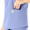 Damska bluzka medyczna Force Essentials z dekoltem w serek