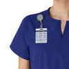 Damska bluzka medyczna Force Essentials z dekoltem w serek
