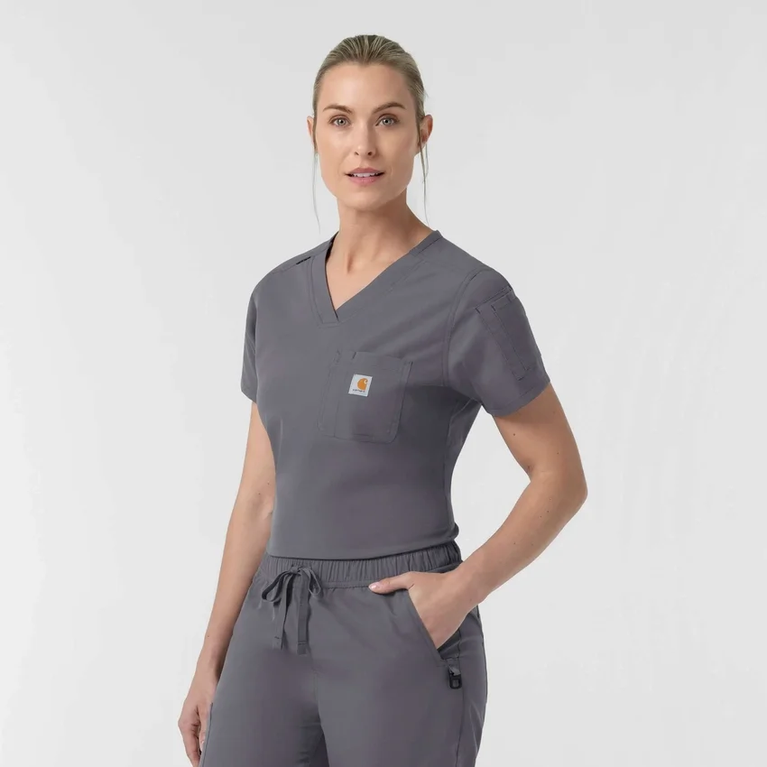 Damska bluzka medyczna Rugged Flex Fld do wkładania w spodnie