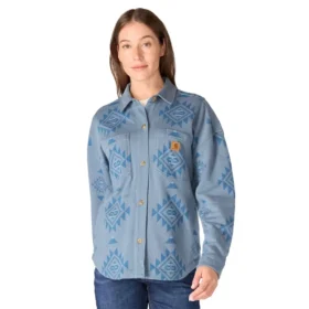 Damska dzianinowa koszula typu overshirt Durham