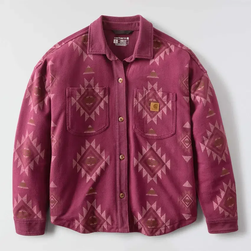 Damska dzianinowa koszula typu overshirt Durham