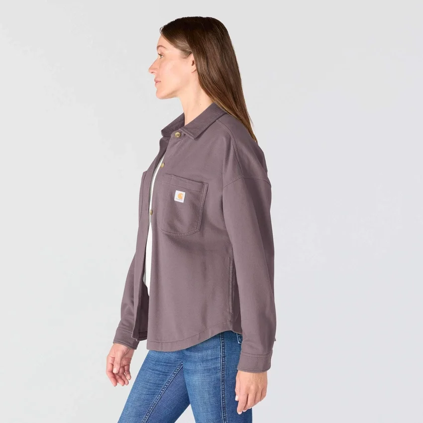 Damska dzianinowa koszula typu overshirt Durham