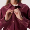 Damska dzianinowa koszula typu overshirt Durham