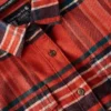 Damska koszula w kratę z serii Tencel™ o luźnym kroju