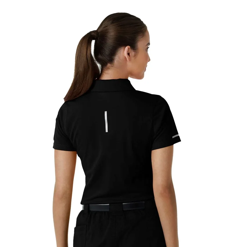 Damska koszulka medyczna z krótkimi rękawkami Rugged Flex® Rscu Lightweight Polo