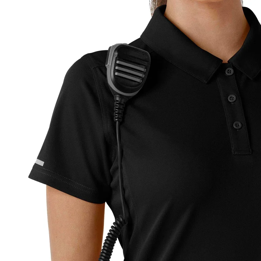 Damska koszulka medyczna z krótkimi rękawkami Rugged Flex® Rscu Lightweight Polo
