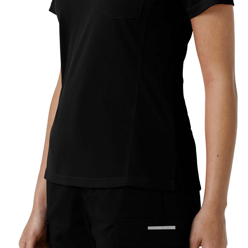 Damska koszulka medyczna z krótkimi rękawkami Rugged Flex® Rscu Lightweight Polo