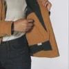 Damska, wyprana, gruba, ocieplana bluza Active Jac z tkaniny typu duck