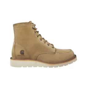 Damskie buty na koturnie z noskiem typu moc-toe o wysokości 6 cali