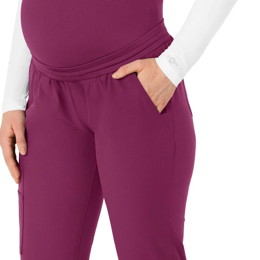 Damskie spodnie ciążowe typu jogger z serii Force Essentials