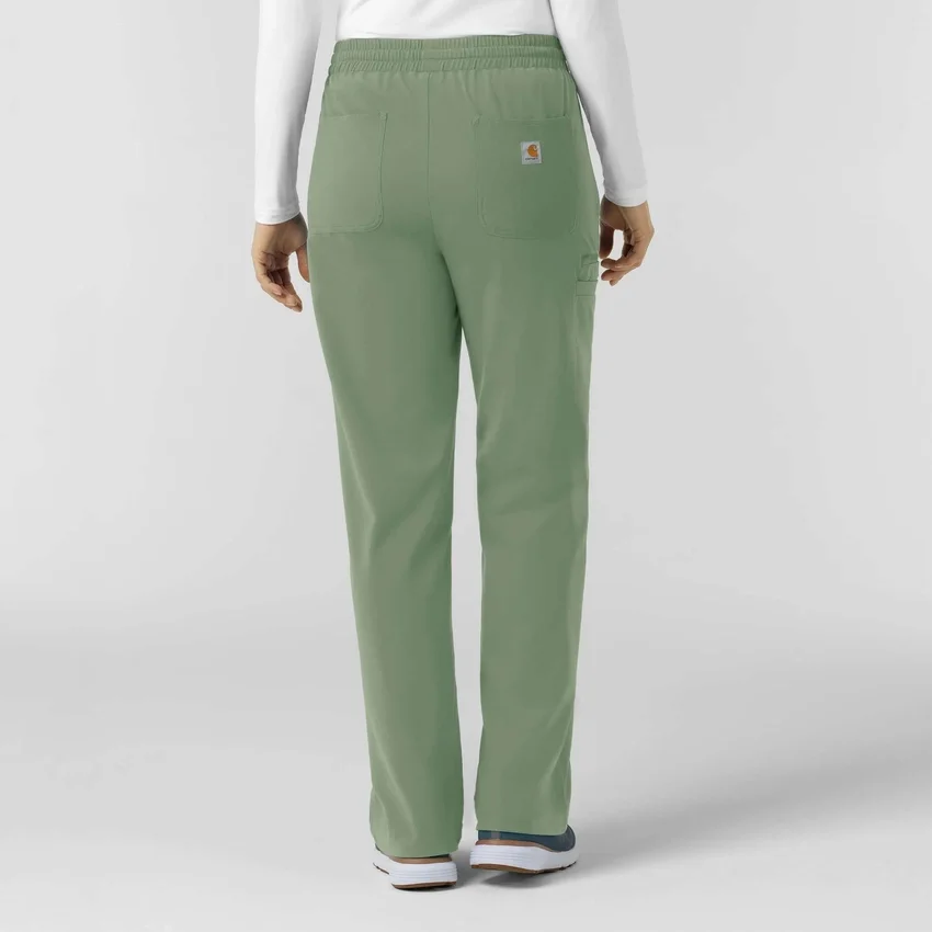 Damskie spodnie medyczne Force Cross-Flex z dzianiny o kroju bootcut