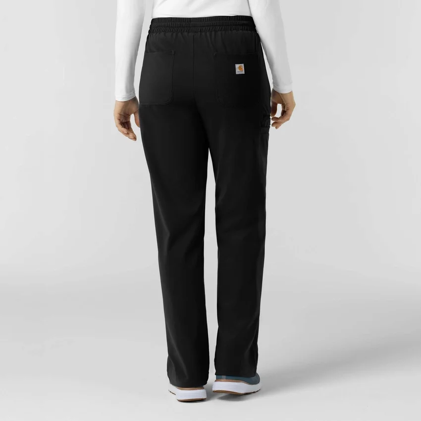 Damskie spodnie medyczne Force Cross-Flex z dzianiny o kroju bootcut