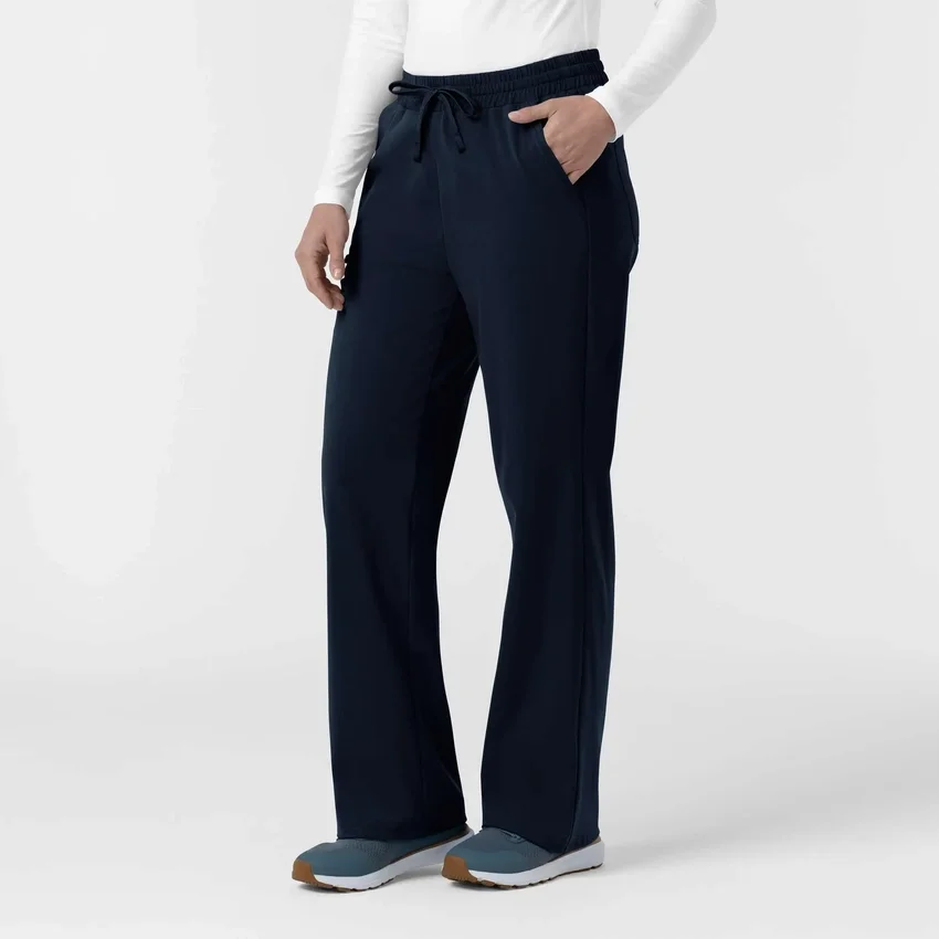 Damskie spodnie medyczne Force Cross-Flex z dzianiny o kroju bootcut