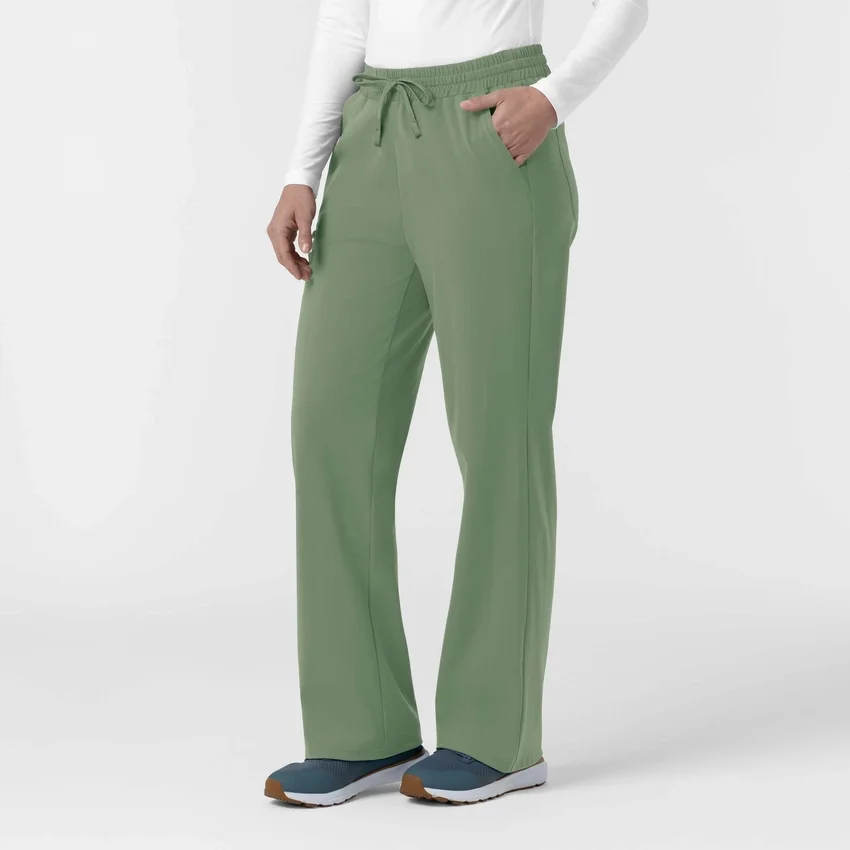 Damskie spodnie medyczne Force Cross-Flex z dzianiny o kroju bootcut