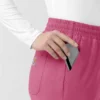 Damskie spodnie medyczne Force Cross-Flex z dzianiny o kroju bootcut