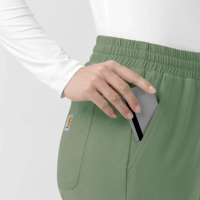 Damskie spodnie medyczne Force Cross-Flex z dzianiny o kroju bootcut