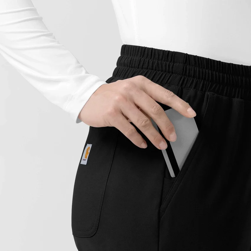 Damskie spodnie medyczne Force Cross-Flex z dzianiny o kroju bootcut