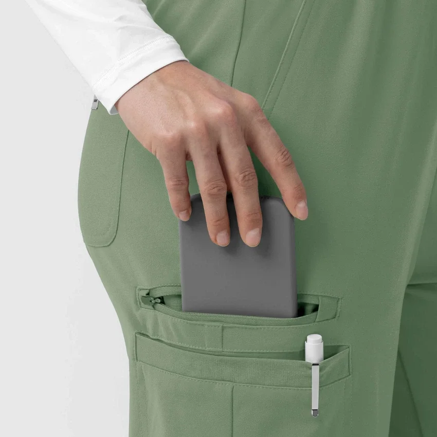 Damskie spodnie medyczne Force Cross-Flex z dzianiny o kroju bootcut