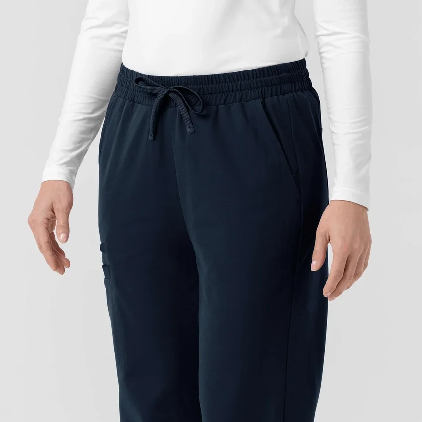 Damskie spodnie medyczne Force Cross-Flex z dzianiny o kroju bootcut