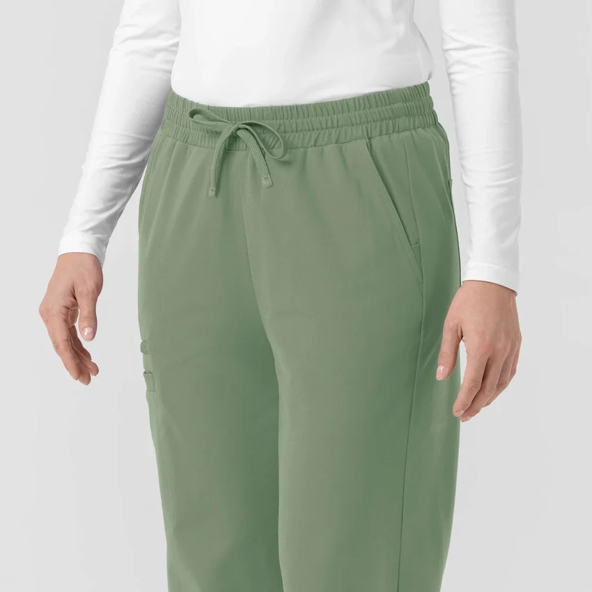 Damskie spodnie medyczne Force Cross-Flex z dzianiny o kroju bootcut