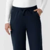Damskie spodnie medyczne Force Cross-Flex z dzianiny o kroju bootcut