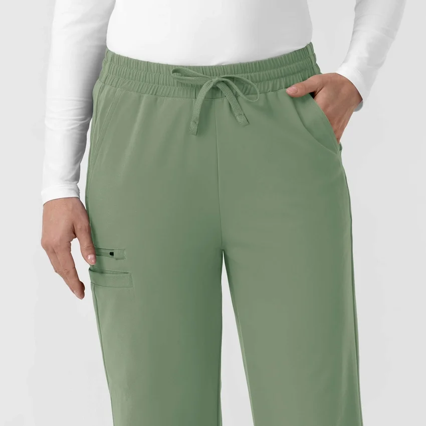 Damskie spodnie medyczne Force Cross-Flex z dzianiny o kroju bootcut