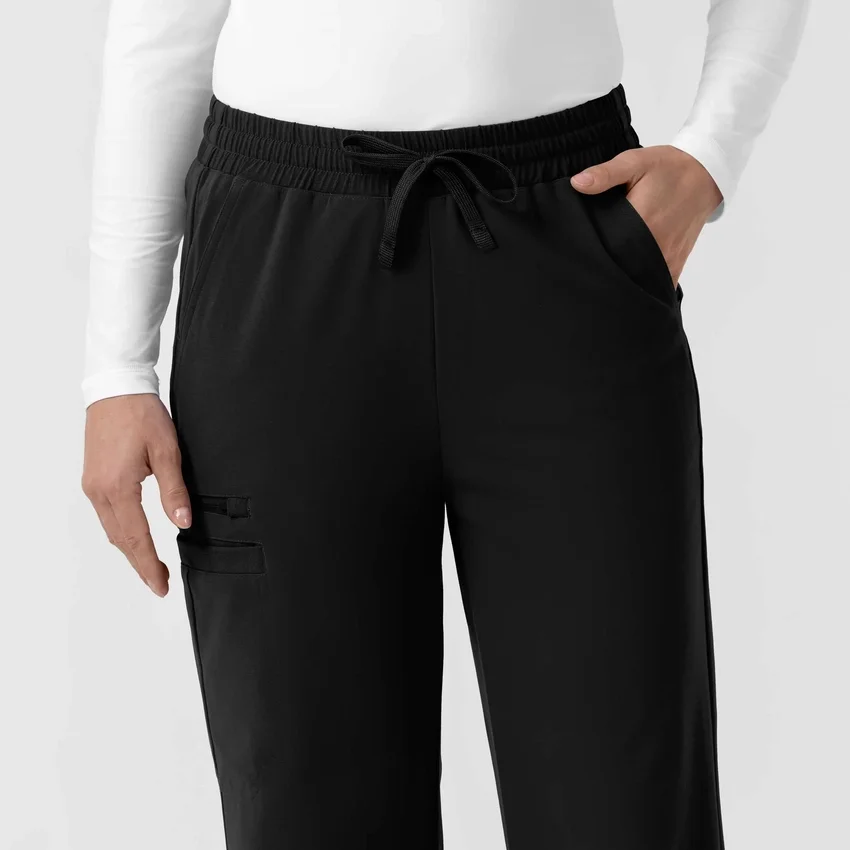 Damskie spodnie medyczne Force Cross-Flex z dzianiny o kroju bootcut