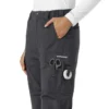 Damskie spodnie medyczne typu cargo Rugged Flex® Rscu Ripstop