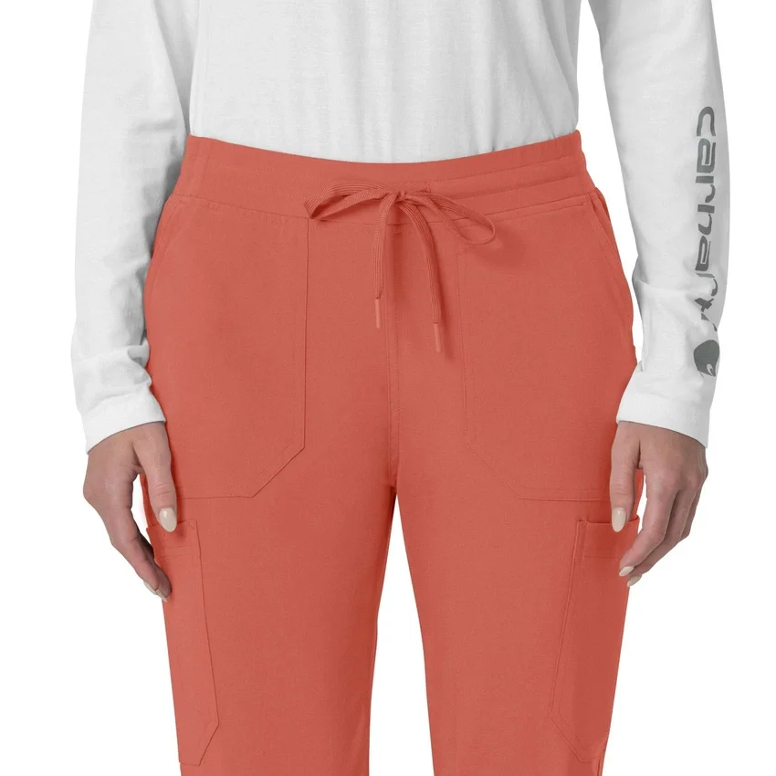 Damskie spodnie medyczne typu jogger z kieszeniami cargo Force Cross-Flex