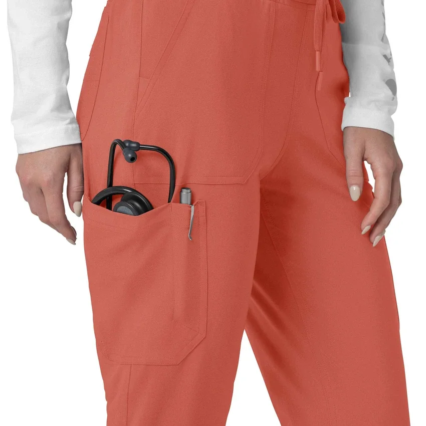 Damskie spodnie medyczne typu jogger z kieszeniami cargo Force Cross-Flex