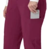 Damskie spodnie medyczne typu jogger z kieszeniami cargo Force Cross-Flex