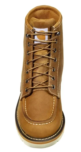 Damskie wodoodporne buty robocze z podbiciem typu moc i stalowym noskiem, 6″