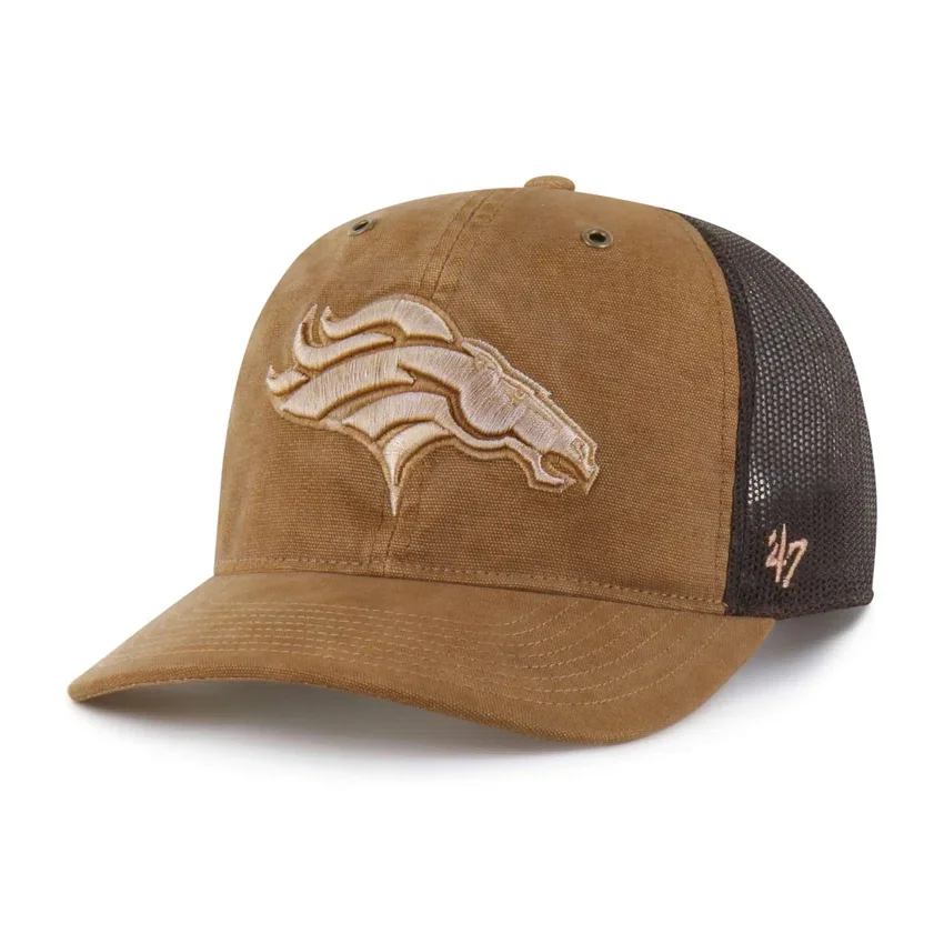 Denver Broncos '47 Barwiona czapka typu trucker o luźnym kroju
