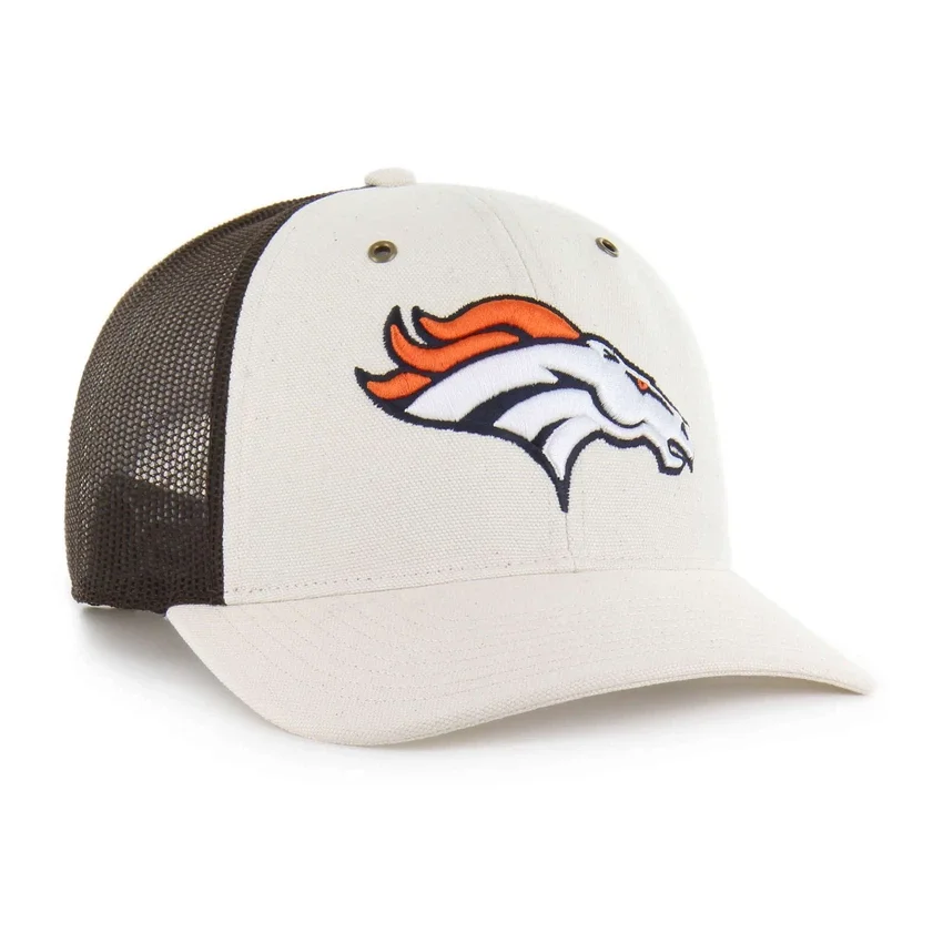Denver Broncos '47 Niefarbowana czapka typu trucker o luźnym kroju