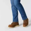 Dżinsy damskie Essential o średniej wysokości w pasie i prostych nogawkach z elastycznego denimu