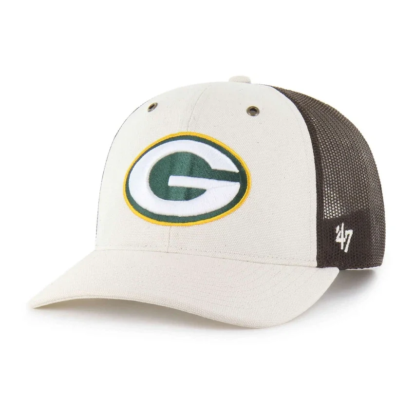 Green Bay Packers '47 Niefarbowana czapka typu trucker o luźnym kroju