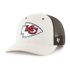 Kansas City Chiefs '47 Niefarbowana czapka typu trucker o luźnym kroju