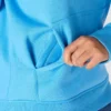 Kultowa damska bluza z kapturem Clarksburg o luźnym kroju, z podszewką z polaru i logo