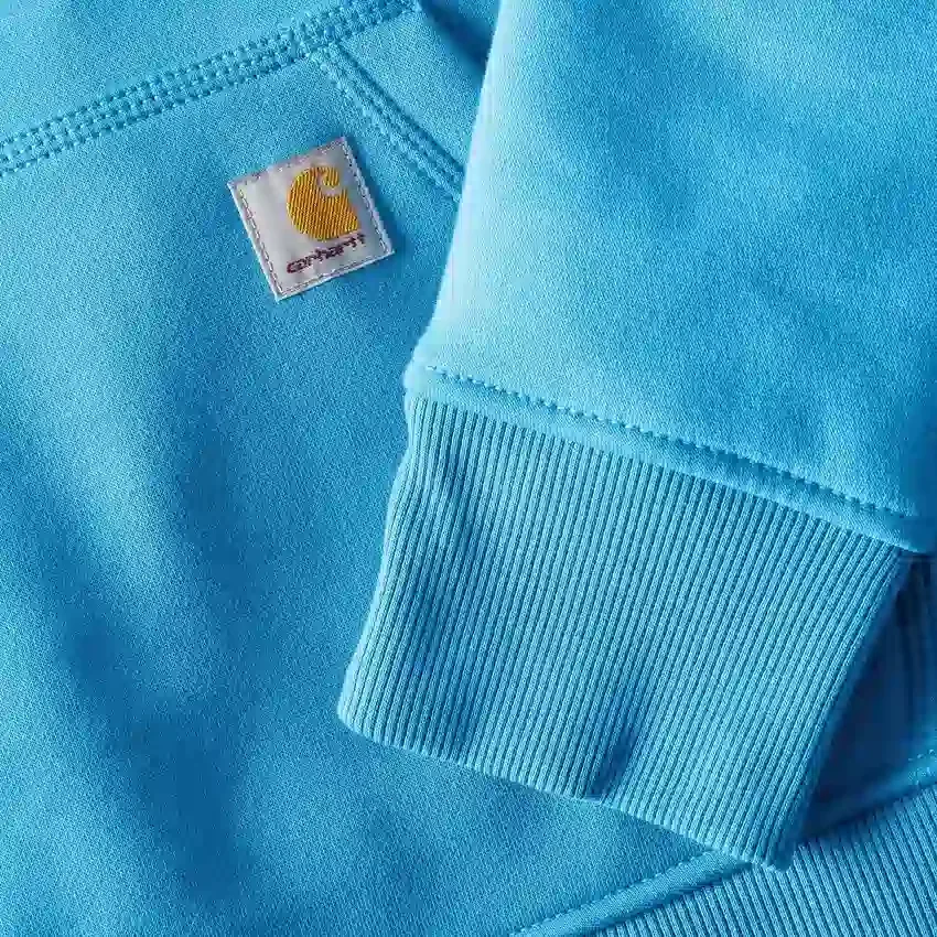 Kultowa damska bluza z kapturem Clarksburg o luźnym kroju, z podszewką z polaru i logo