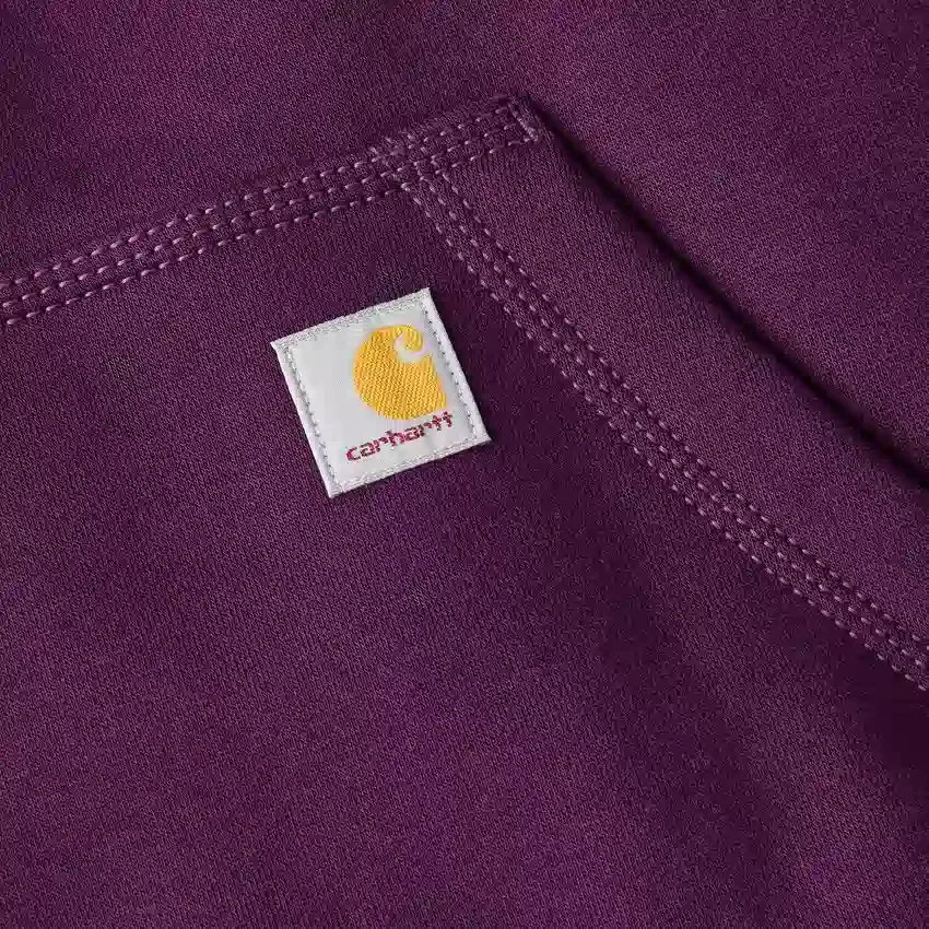 Kultowa damska bluza z kapturem Clarksburg o luźnym kroju, z podszewką z polaru i logo
