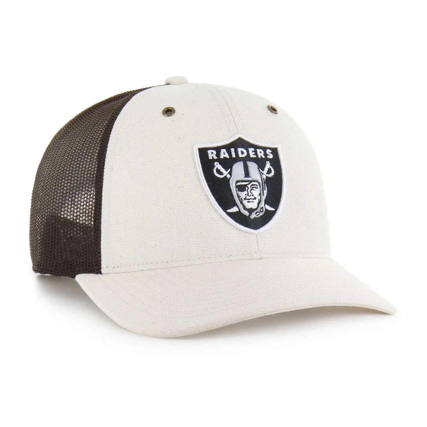 Las Vegas Raiders '47 Niefarbowana czapka typu trucker o luźnym kroju