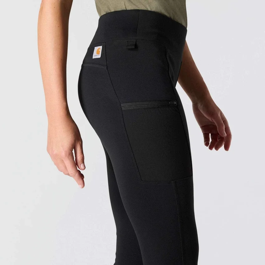 Lekkie legginsy damskie Force z kieszeniami