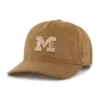 Michigan Wolverines '47 Barwiona czapka typu „Hitch” o luźnym kroju
