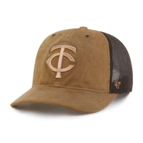 Minnesota Twins '47 Barwiona czapka typu trucker o luźnym kroju