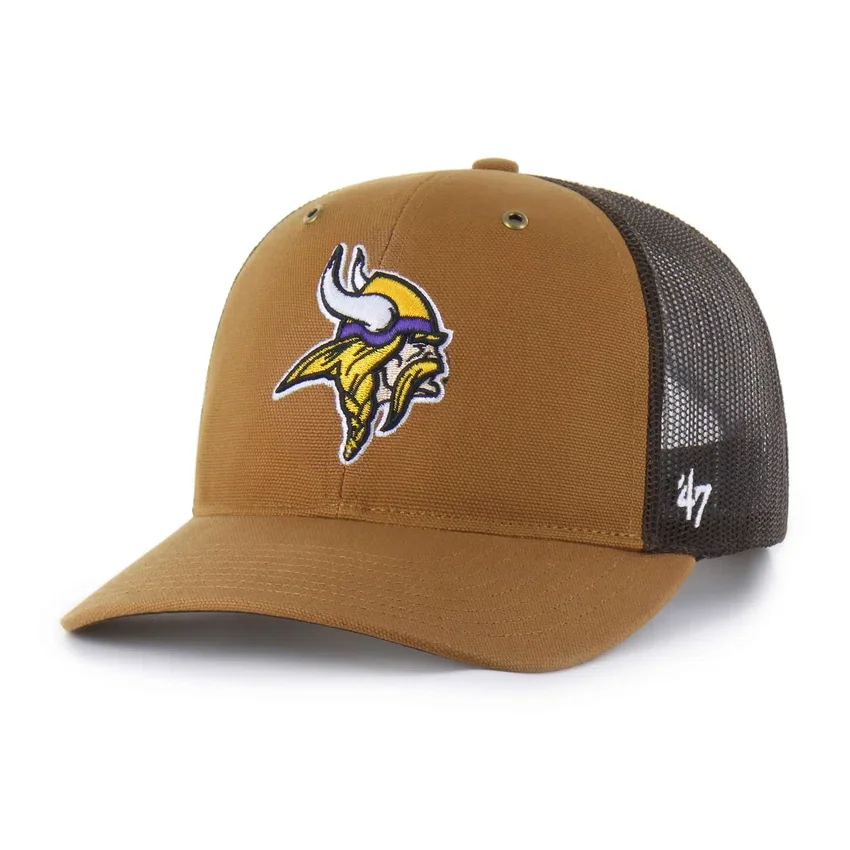 Minnesota Vikings – czapka typu trucker '47 o luźnym kroju